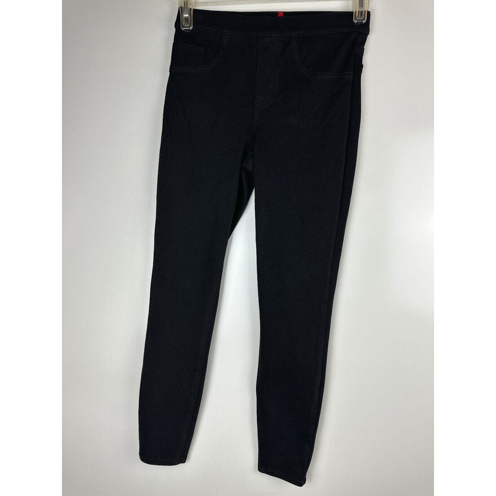Spanx Jean-ish Ankle Leggings 20018r Black Pull On Stretch Women's Size Small - Picture 12 of 14